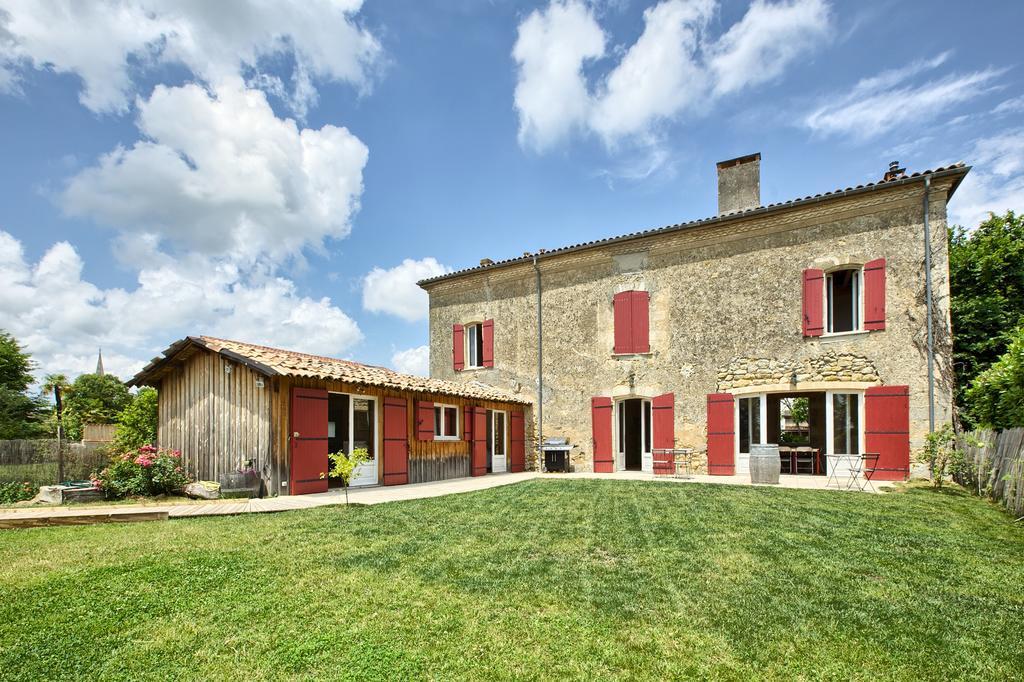 Maison D'Hotes Rouge Bordeaux Auros Exterior foto